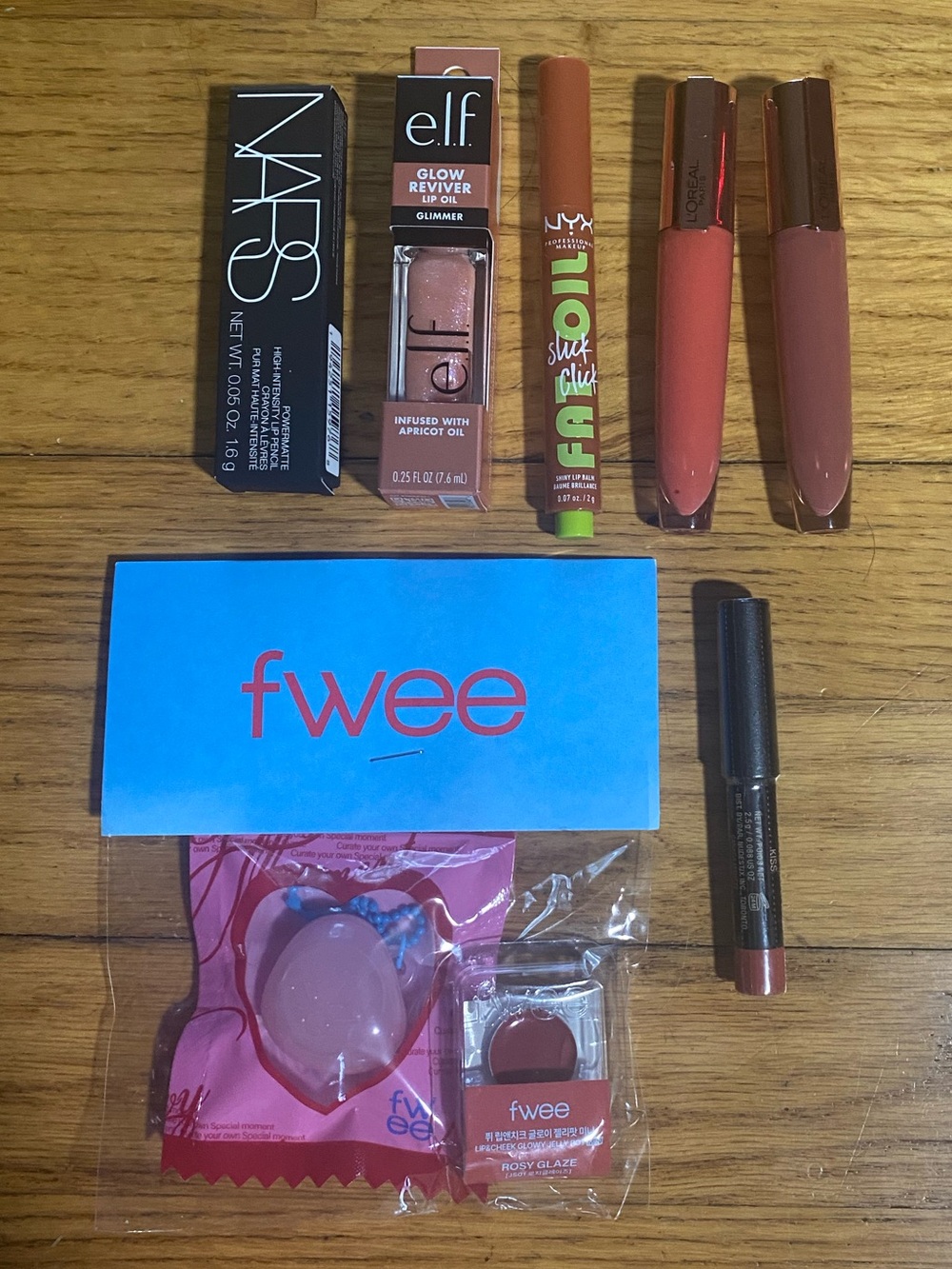 7Pc Lip Color Set - NARS, e.l.f., More NEW